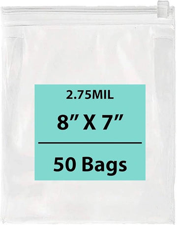 Resealable Poly Bags With Slide Seal